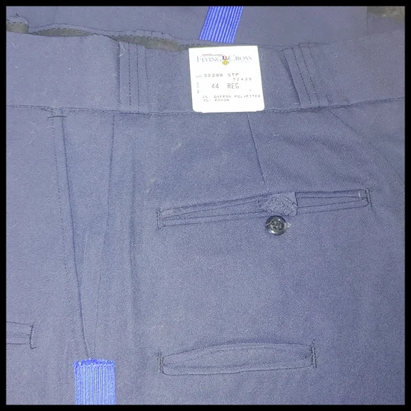 Flying Cross Navy with Blue Stripe Uniform Pants - Picture 2 of 5
